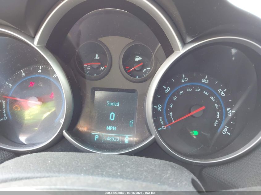 2011 Chevrolet Cruze Eco VIN: 1G1PJ5S92B7303143 Lot: 43235080