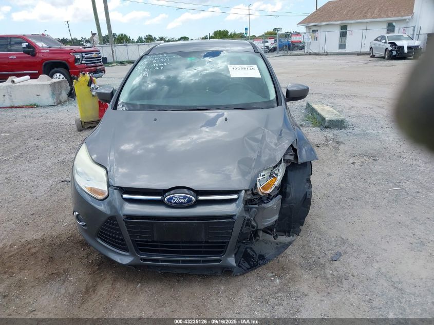 2012 Ford Focus Se VIN: 1FAHP3F23CL371302 Lot: 43235126