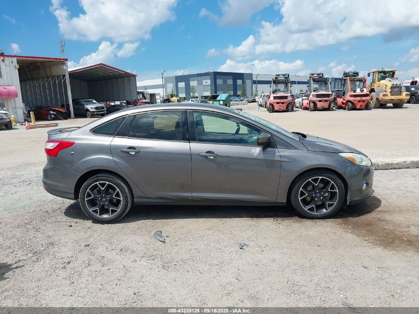 2012 Ford Focus Se VIN: 1FAHP3F23CL371302 Lot: 43235126