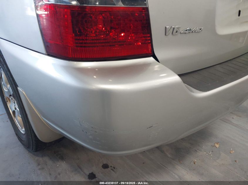 2005 Toyota Highlander Limited VIN: JTEEP21A250110247 Lot: 43235137