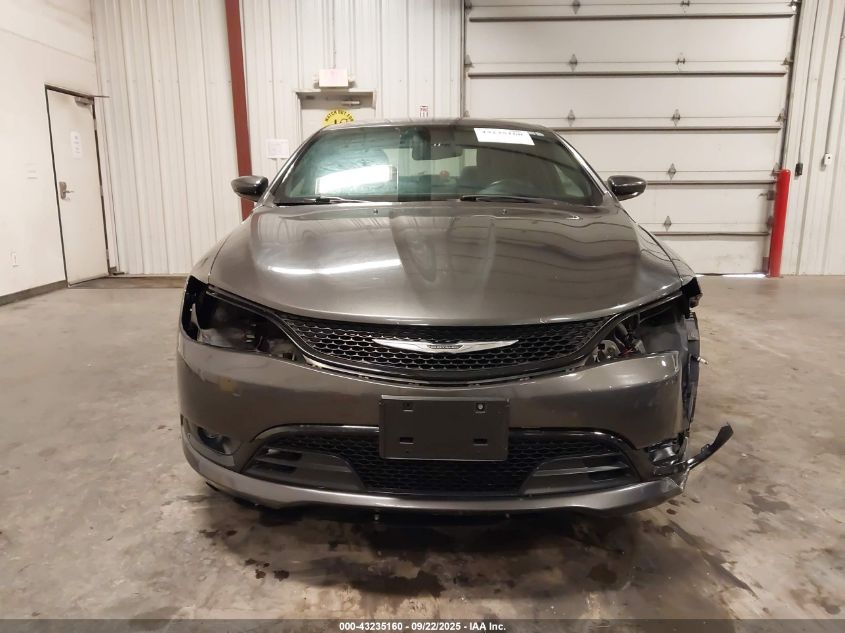 2015 Chrysler 200 S VIN: 1C3CCCBBXFN658106 Lot: 43235160