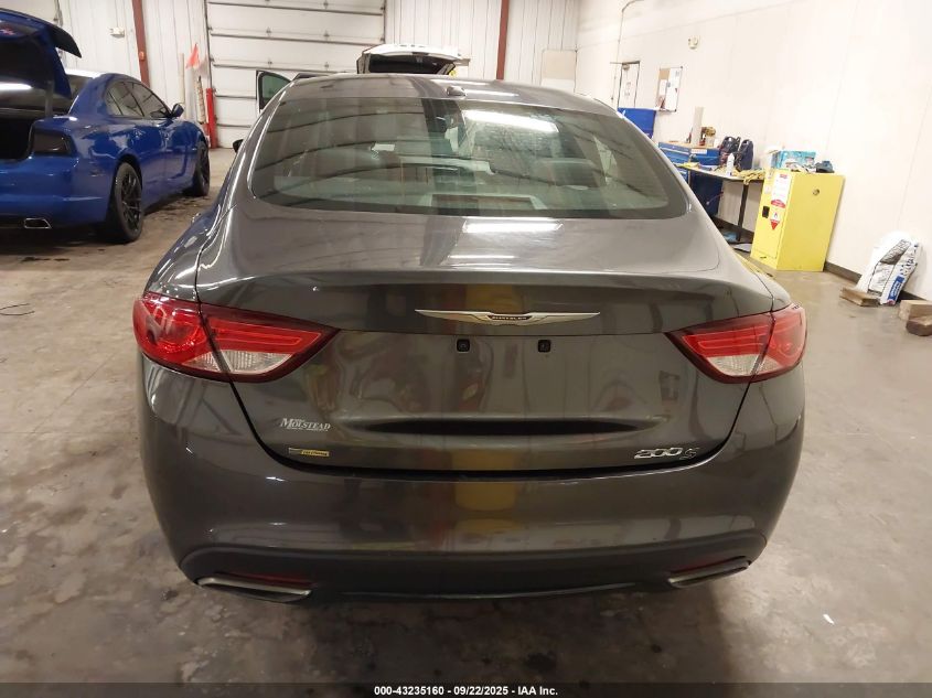 2015 Chrysler 200 S VIN: 1C3CCCBBXFN658106 Lot: 43235160