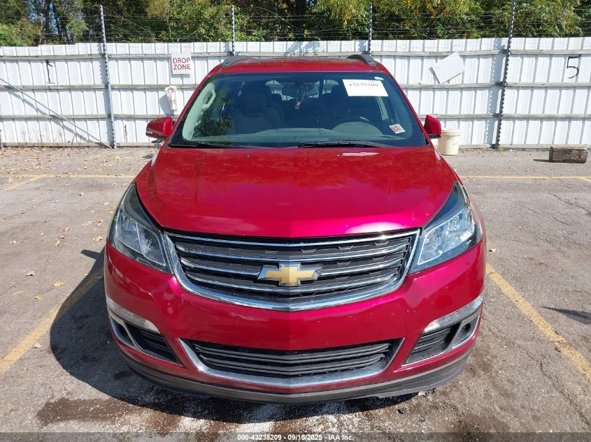 2013 Chevrolet Traverse 1Lt VIN: 1GNKVGKDXDJ129647 Lot: 43235209