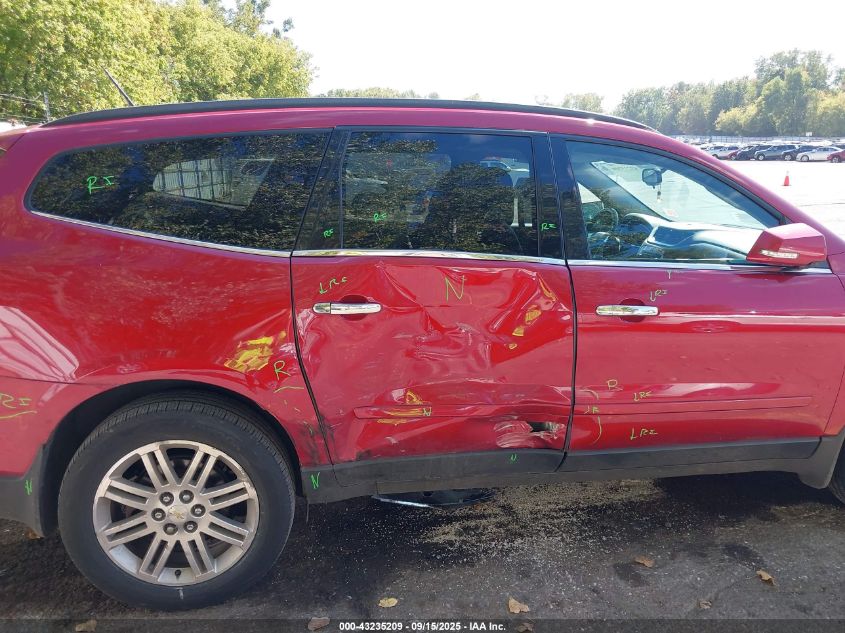 2013 Chevrolet Traverse 1Lt VIN: 1GNKVGKDXDJ129647 Lot: 43235209