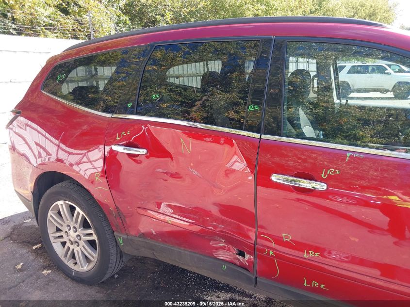 2013 Chevrolet Traverse 1Lt VIN: 1GNKVGKDXDJ129647 Lot: 43235209