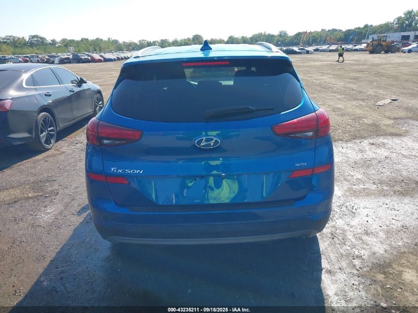 2020 Hyundai Tucson Sel VIN: KM8J3CALXLU172745 Lot: 43235211