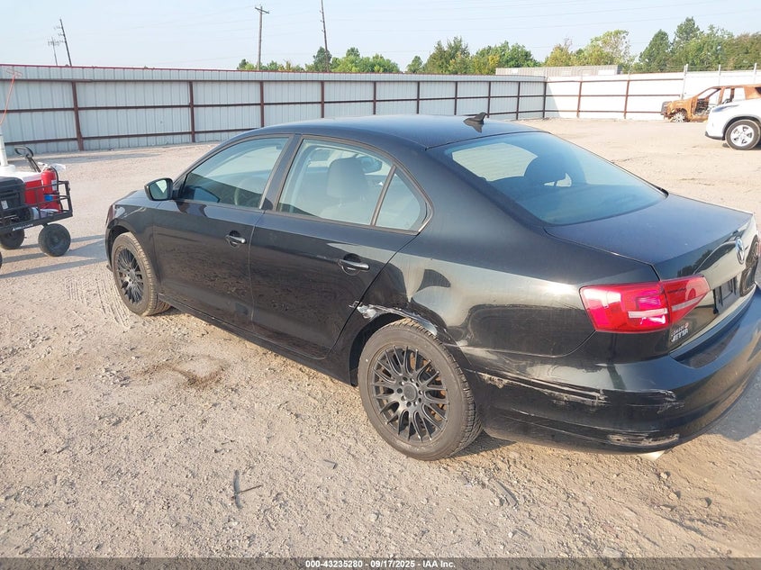 2015 VOLKSWAGEN JETTA 2.0L S 3VW1K7AJ4FM306829