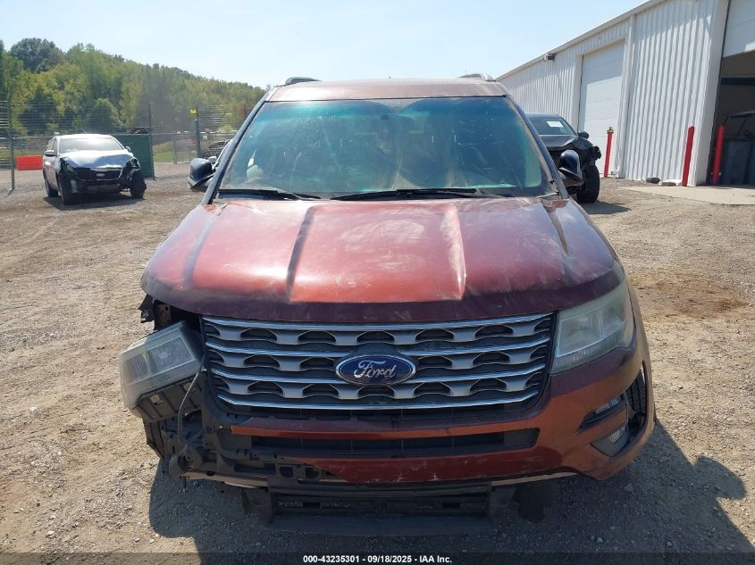 2016 Ford Explorer Xlt VIN: 1FM5K8D87GGA88444 Lot: 43235301