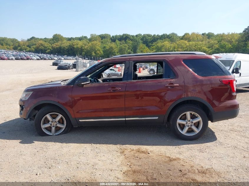 2016 Ford Explorer Xlt VIN: 1FM5K8D87GGA88444 Lot: 43235301