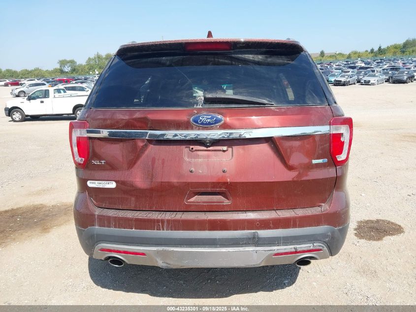 2016 Ford Explorer Xlt VIN: 1FM5K8D87GGA88444 Lot: 43235301