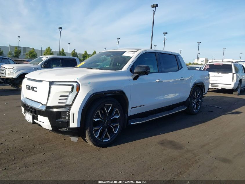 2025 GMC Sierra Ev Extended Range Denali VIN: 1GT10MED7SU404075 Lot: 43235310
