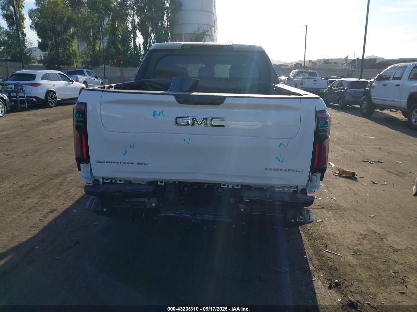 2025 GMC Sierra Ev Extended Range Denali VIN: 1GT10MED7SU404075 Lot: 43235310