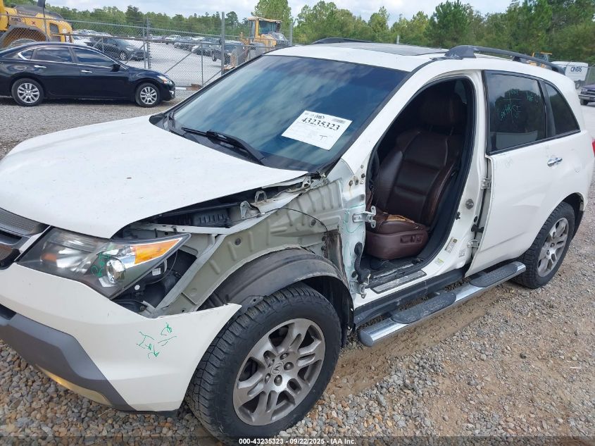 2007 Acura Mdx Technology Package VIN: 2HNYD28317H525327 Lot: 43235323