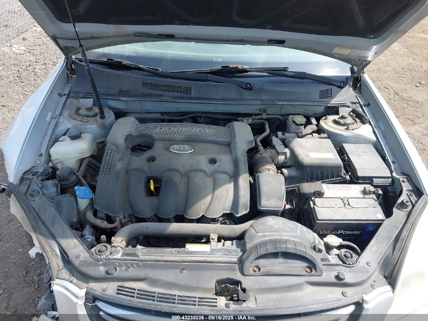 2007 Kia Optima Lx VIN: KNAGE123475112517 Lot: 43235336