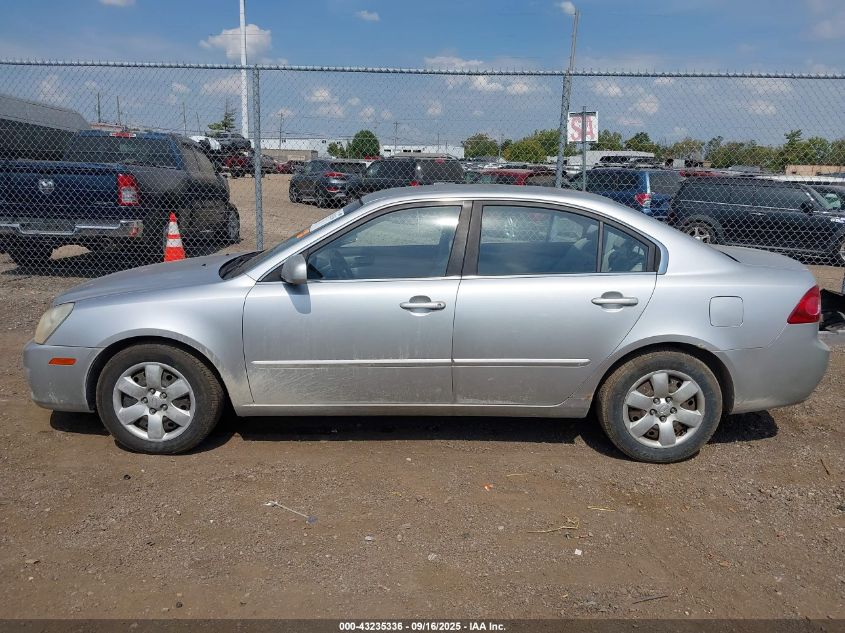 2007 Kia Optima Lx VIN: KNAGE123475112517 Lot: 43235336