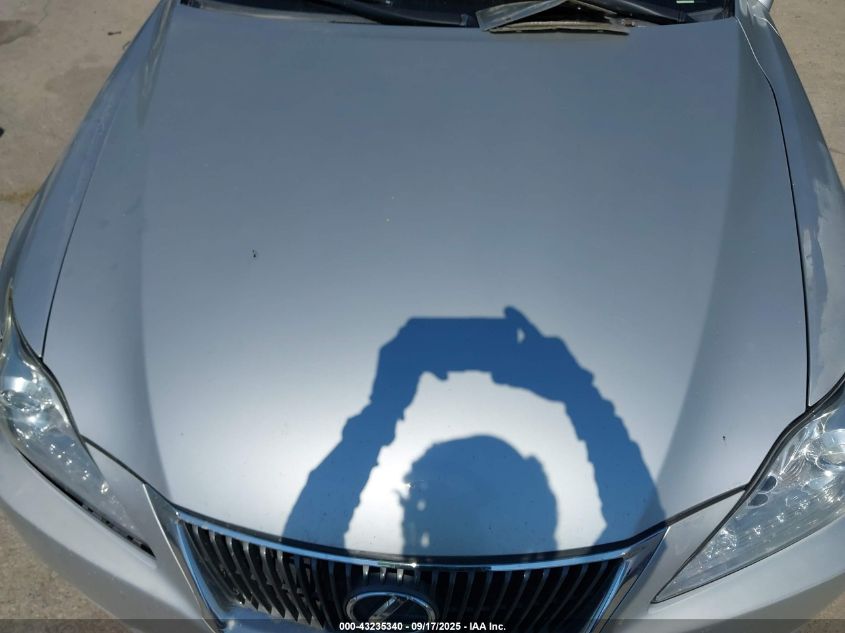 2009 Lexus Is 250 VIN: JTHBK262592086994 Lot: 43235340