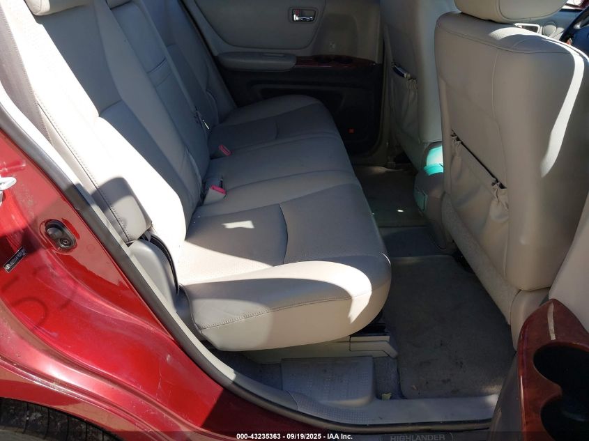 2007 Toyota Highlander Limited V6 VIN: JTEEP21A770201291 Lot: 43235363