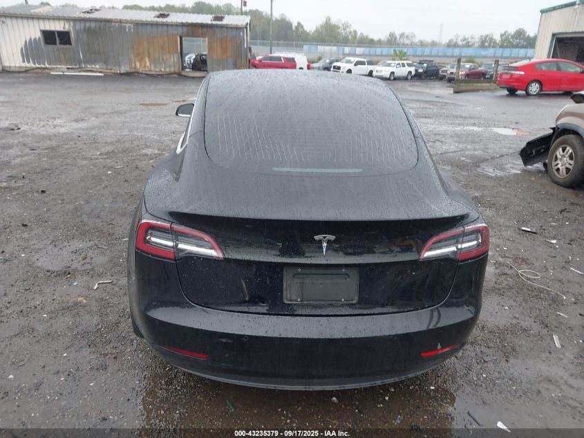 2020 Tesla Model 3 Standard Range Plus Rear-Wheel Drive/Standard Range Rear-Wheel Drive VIN: 5YJ3E1EA6LF660815 Lot: 43235379