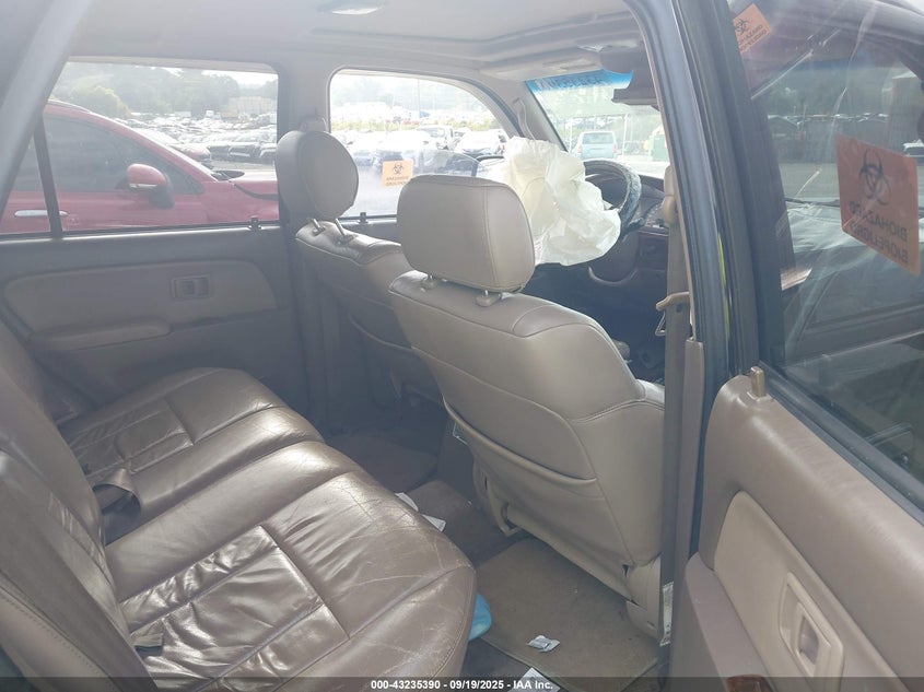 1999 Toyota 4Runner Limited V6 VIN: JT3GN87R5X0119860 Lot: 43235390