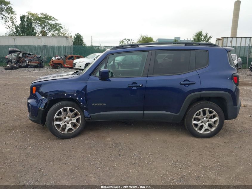 2017 Jeep Renegade Latitude 4X4 VIN: ZACCJBBB8HPG33873 Lot: 43235483