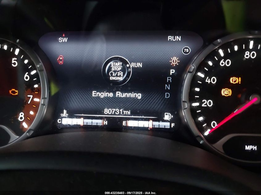 2017 Jeep Renegade Latitude 4X4 VIN: ZACCJBBB8HPG33873 Lot: 43235483