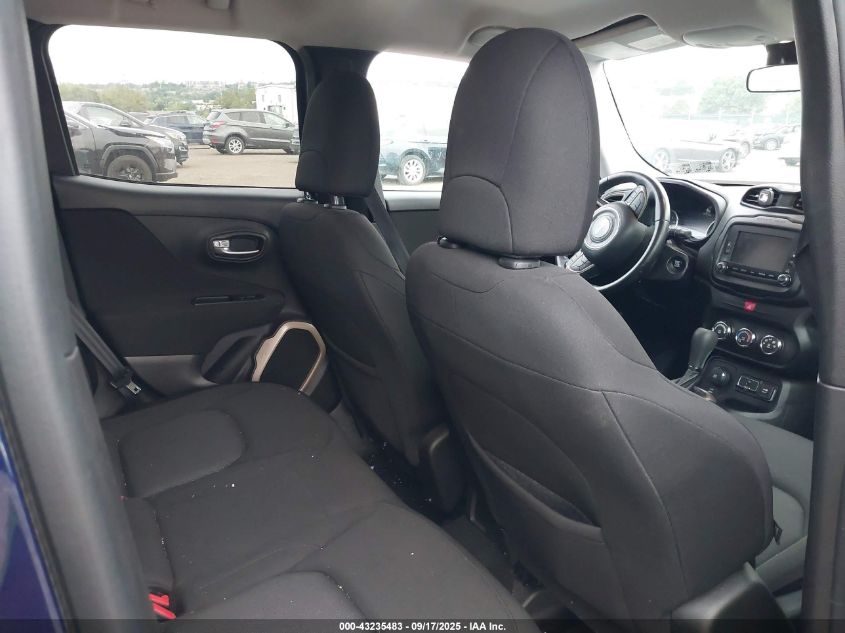 2017 Jeep Renegade Latitude 4X4 VIN: ZACCJBBB8HPG33873 Lot: 43235483