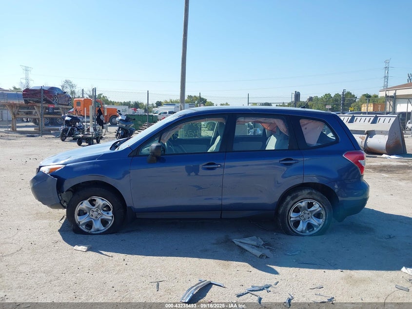 2014 SUBARU FORESTER 2.5I - JF2SJAAC7EH473411
