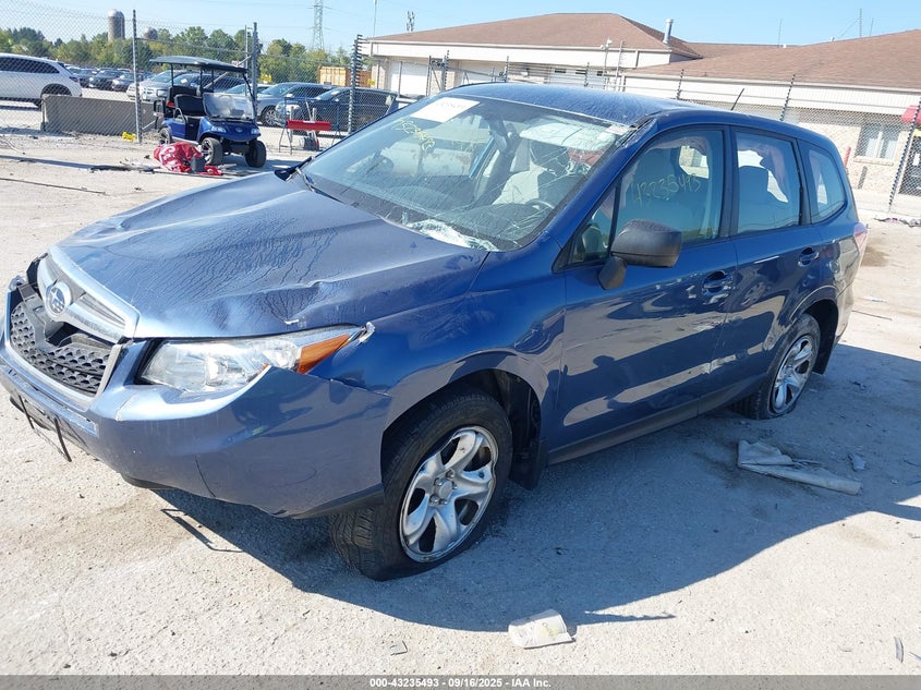 2014 SUBARU FORESTER 2.5I - JF2SJAAC7EH473411