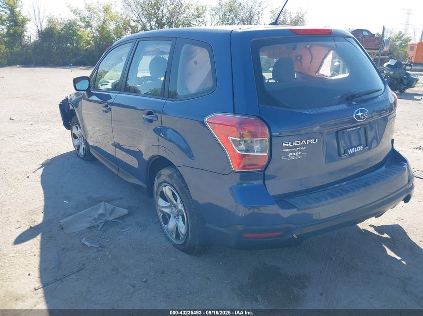 2014 SUBARU FORESTER 2.5I - JF2SJAAC7EH473411