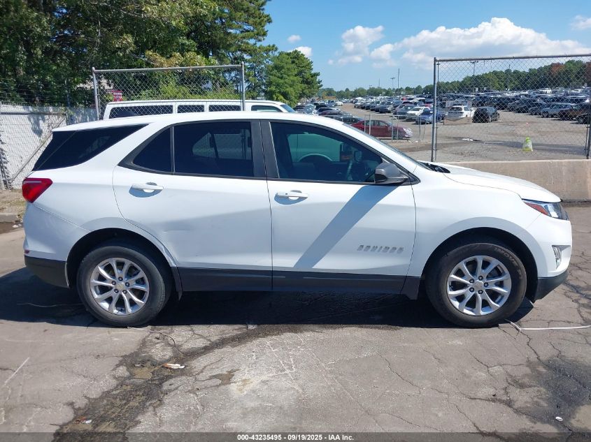 2020 Chevrolet Equinox Fwd Ls VIN: 3GNAXHEV1LS667537 Lot: 43235495