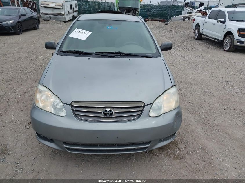 2004 Toyota Corolla Ce VIN: 1NXBR32E44Z319940 Lot: 43235564
