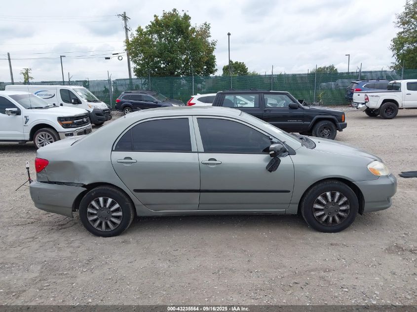 2004 Toyota Corolla Ce VIN: 1NXBR32E44Z319940 Lot: 43235564