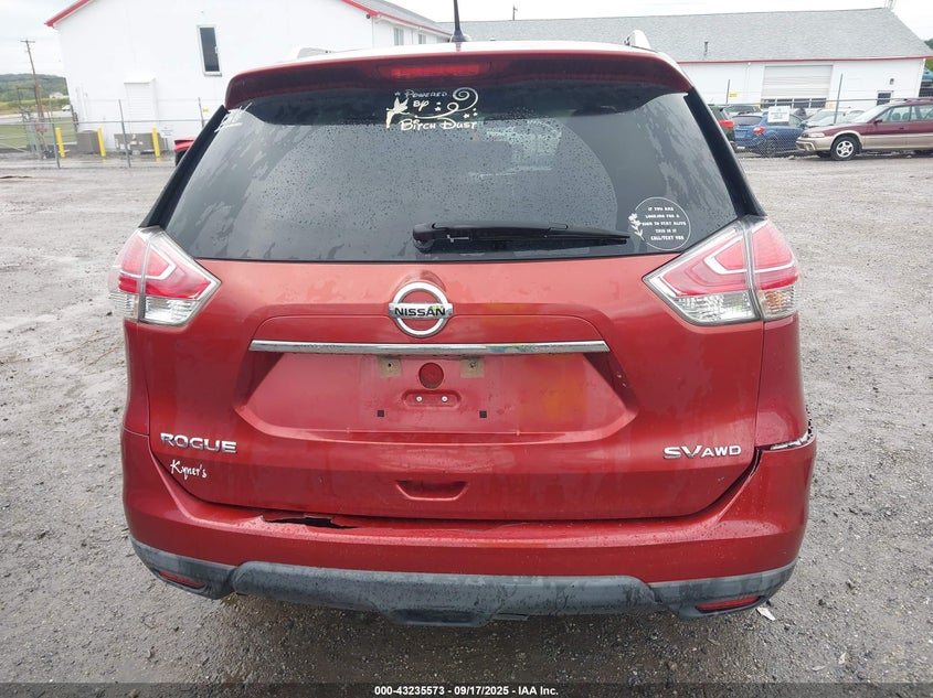 2016 NISSAN ROGUE SV - KNMAT2MV3GP620856