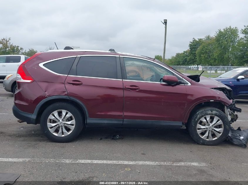 2014 Honda Cr-V Ex-L VIN: 5J6RM4H79EL060735 Lot: 43235581