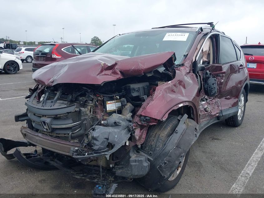 2014 Honda Cr-V Ex-L VIN: 5J6RM4H79EL060735 Lot: 43235581