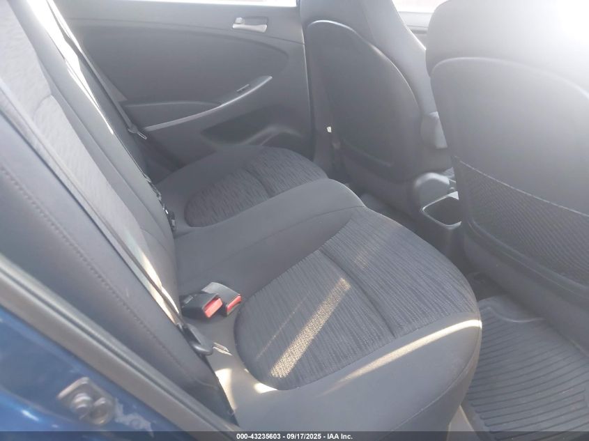 2017 Hyundai Accent Se VIN: KMHCT5AE9HU313589 Lot: 43235603