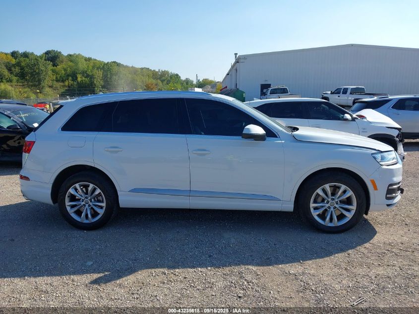 2017 Audi Q7 3.0T Premium VIN: WA1LABF77HD036647 Lot: 43235618