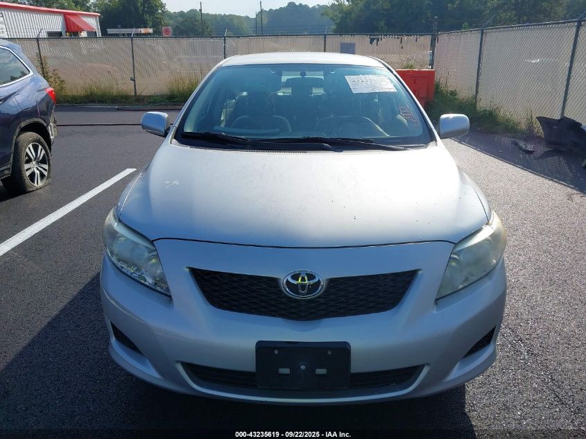 2010 Toyota Corolla Le VIN: 1NXBU4EE9AZ168315 Lot: 43235619