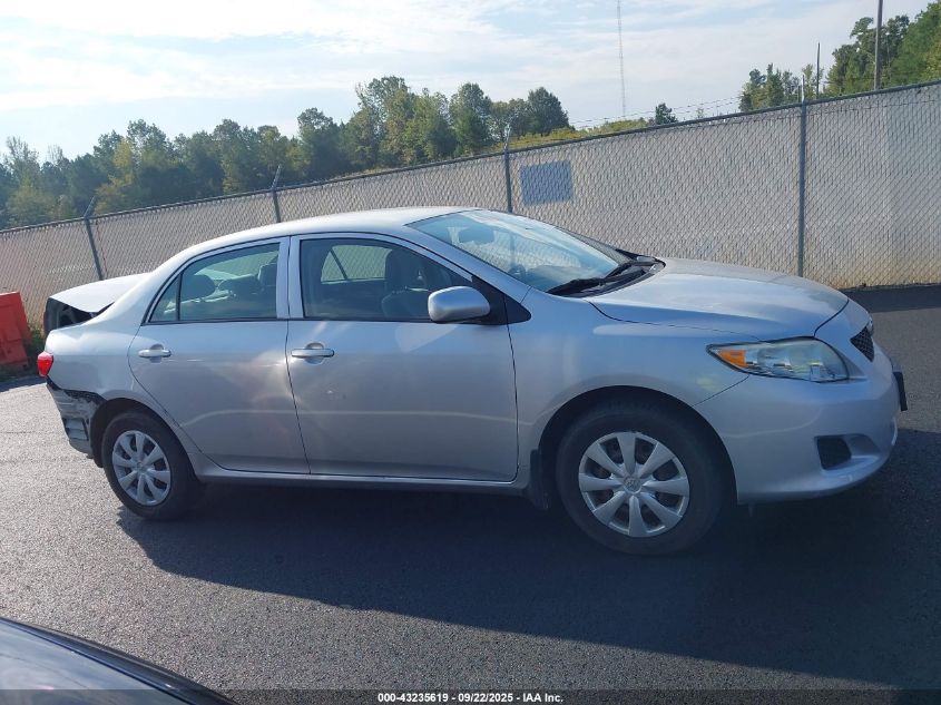 2010 Toyota Corolla Le VIN: 1NXBU4EE9AZ168315 Lot: 43235619
