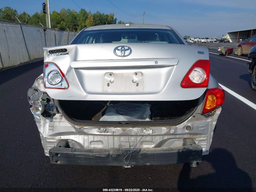 2010 Toyota Corolla Le VIN: 1NXBU4EE9AZ168315 Lot: 43235619