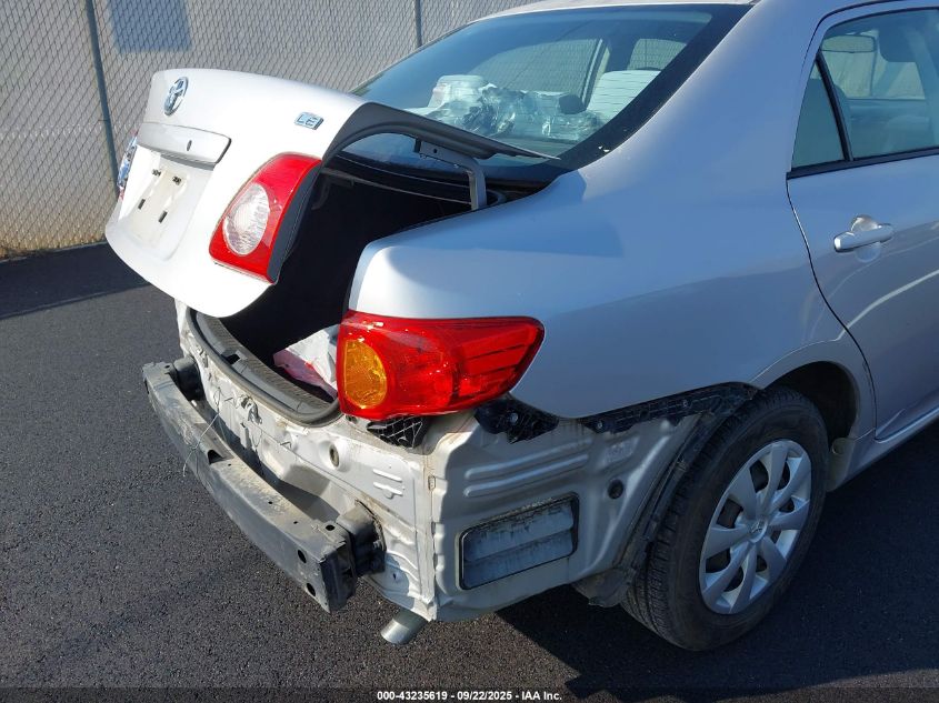 2010 Toyota Corolla Le VIN: 1NXBU4EE9AZ168315 Lot: 43235619