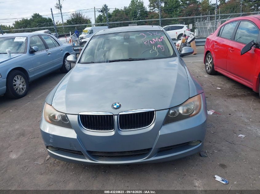 2006 BMW 3 Series 325I VIN: WBAVB13536PT23386 Lot: 43235623