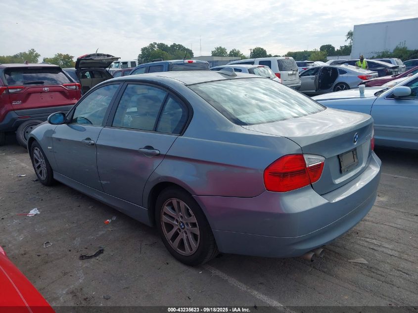 2006 BMW 3 Series 325I VIN: WBAVB13536PT23386 Lot: 43235623
