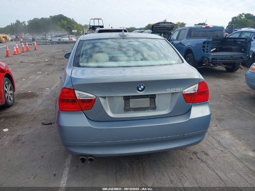 2006 BMW 3 Series 325I VIN: WBAVB13536PT23386 Lot: 43235623