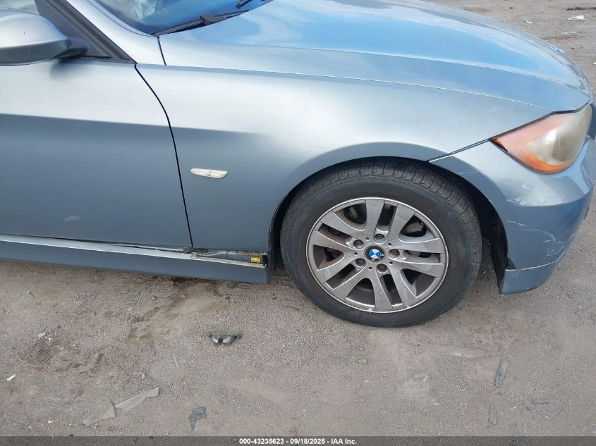 2006 BMW 3 Series 325I VIN: WBAVB13536PT23386 Lot: 43235623