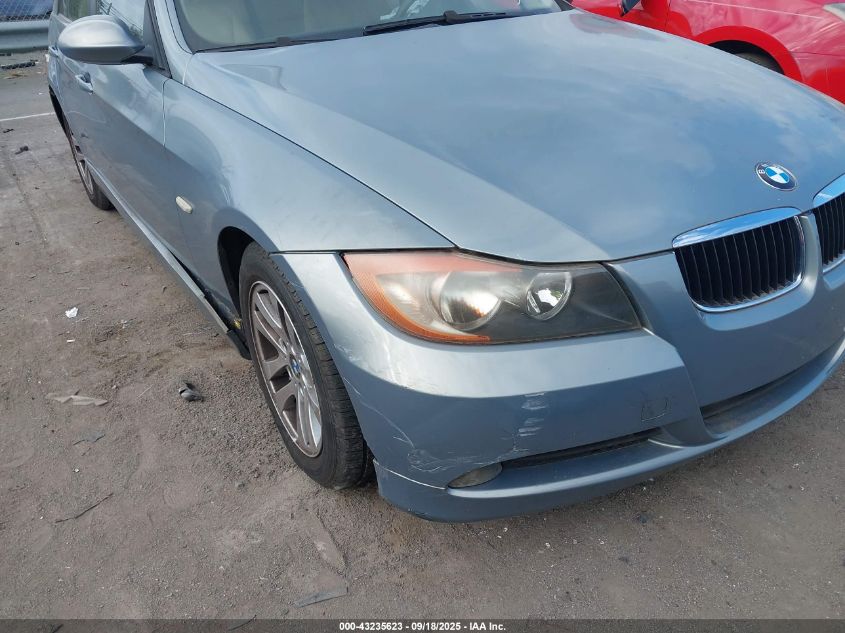 2006 BMW 3 Series 325I VIN: WBAVB13536PT23386 Lot: 43235623