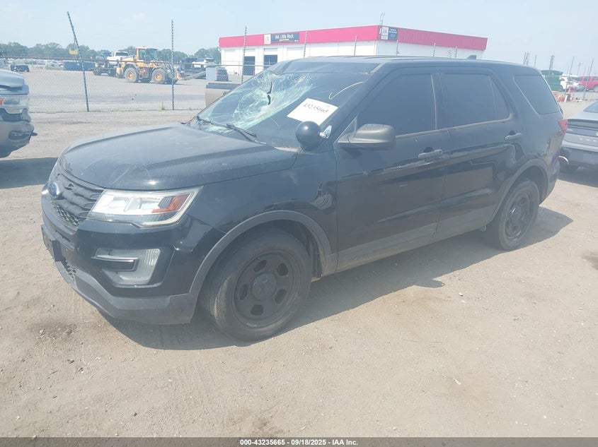 2018 FORD POLICE INTERCEPTOR - 1FM5K8AR2JGA91997