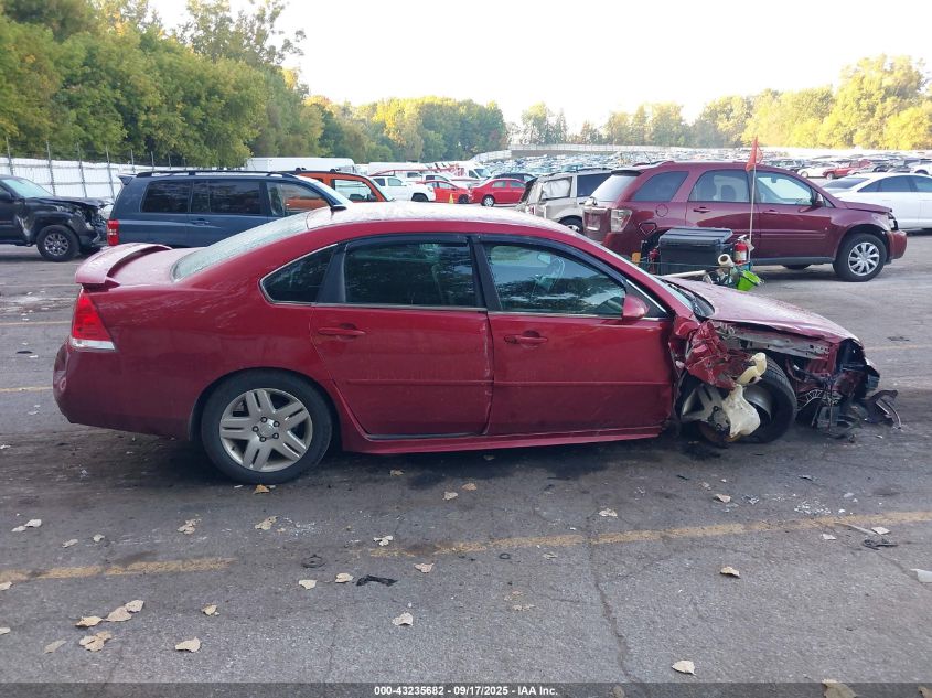 2013 Chevrolet Impala Lt VIN: 2G1WB5E35D1171821 Lot: 43235682