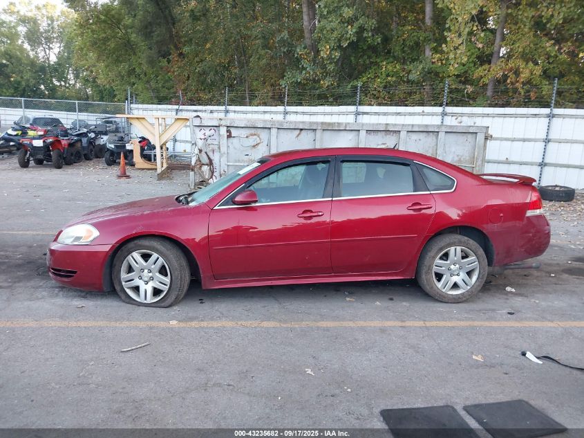 2013 Chevrolet Impala Lt VIN: 2G1WB5E35D1171821 Lot: 43235682