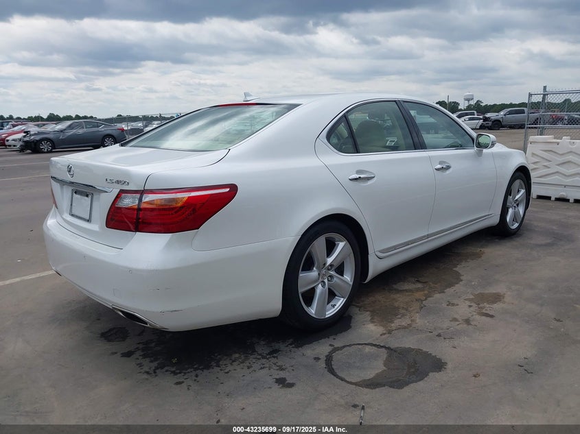 Vin: jthbl5ef5c5112650, lot: 43730235, lexus ls 460 20124